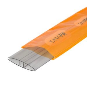 Snapa 16mm Clear Polycarbonate H section (2m)