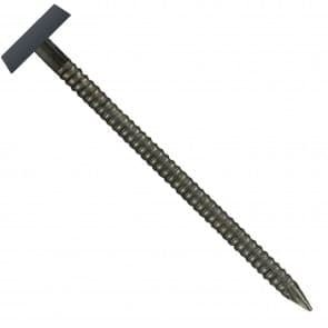 Anthracite Grey 40mm Plastic Headed Pins (250)