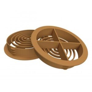 Caramel Circular Soffit Vent (70mm)