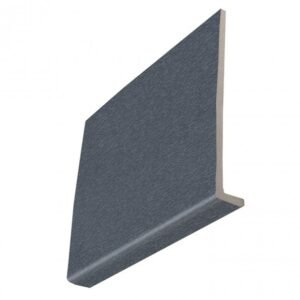 Anthracite Grey Woodgrain Square 9mm x 200mm Fascia Capping Board (5m)