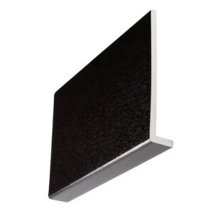 Black Ash Square 9mm x 150mm Reveal Liner Fascia Capping Board (5m)