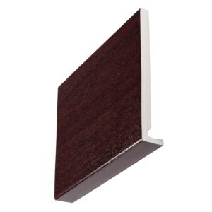 Rosewood Square Chamfered 16mm x 250mm Full Replacement Fascia Board (5m)